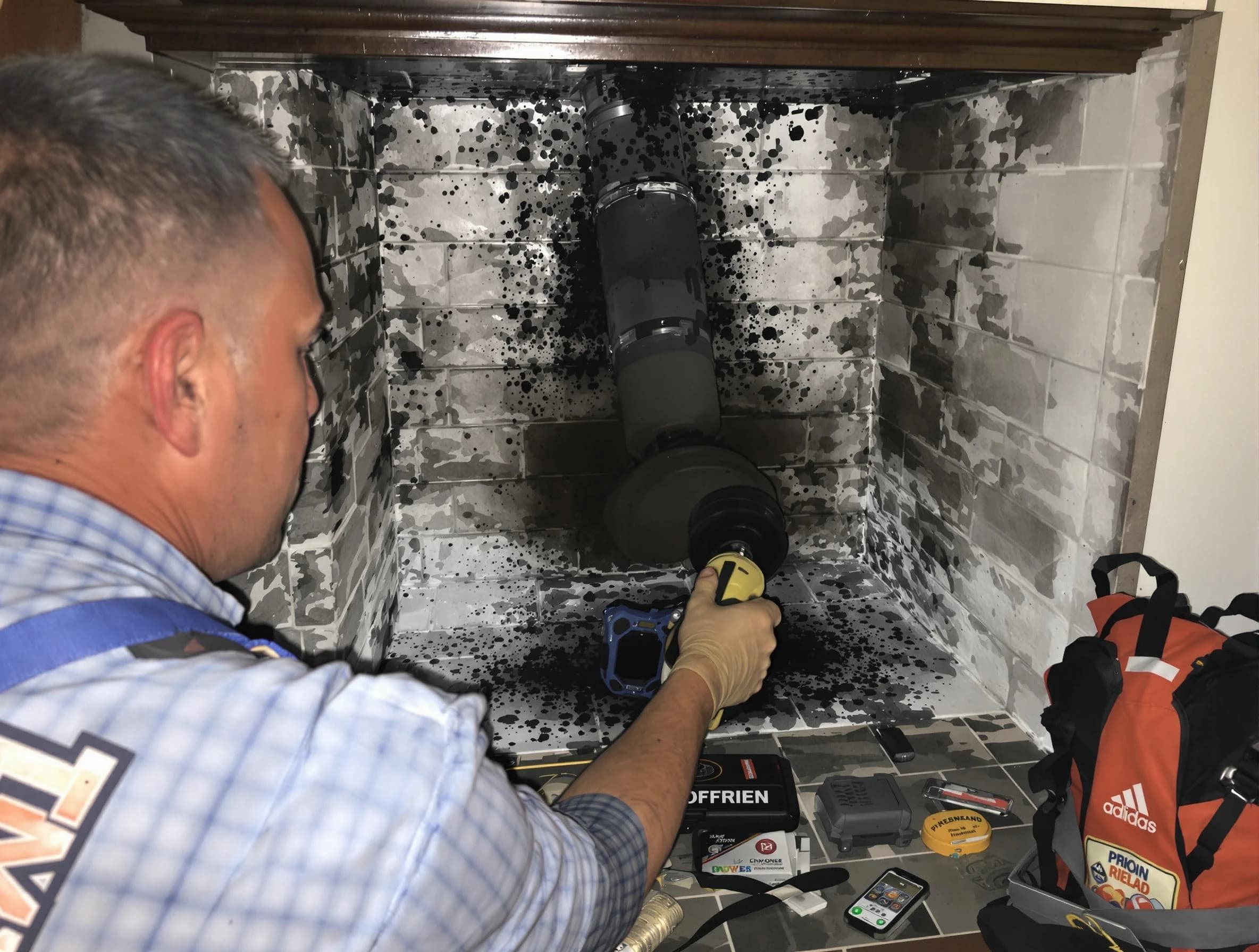 Creosote removal service by Harrah Chimney Sweep in Harrah, OK