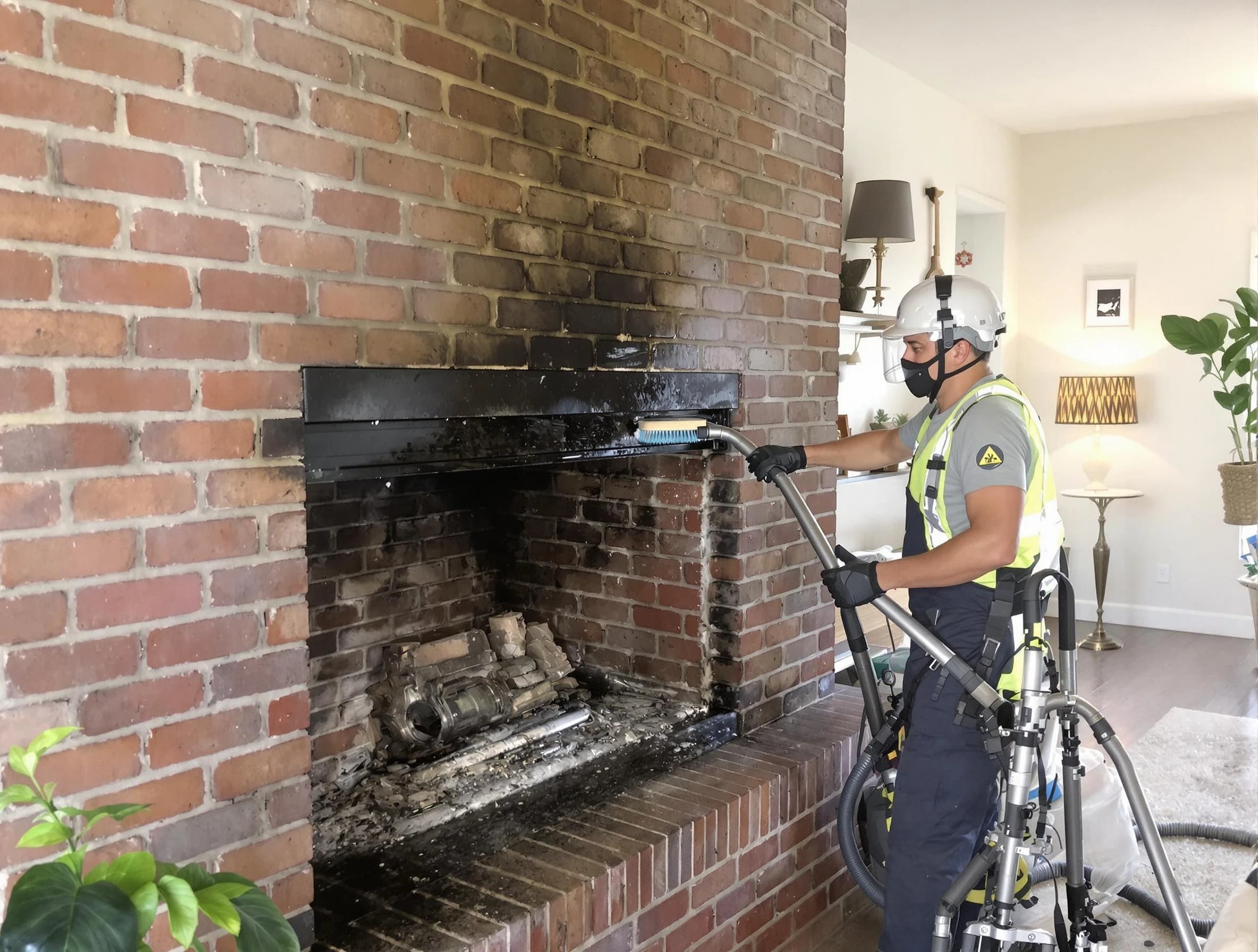 Harrah Chimney Sweep providing fireplace cleaning services in Harrah, OK