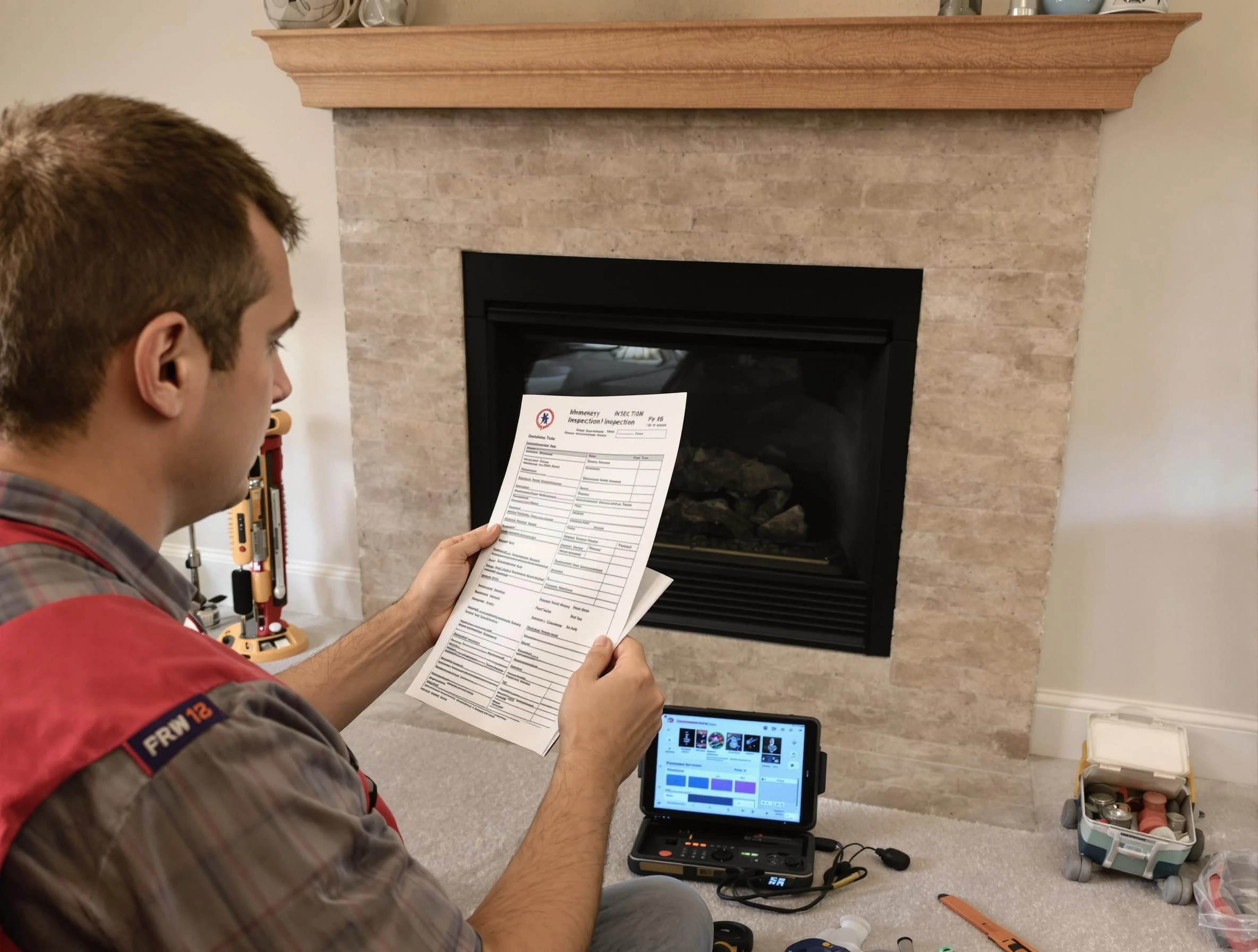 Thorough chimney inspection by Harrah Chimney Sweep in Harrah, OK
