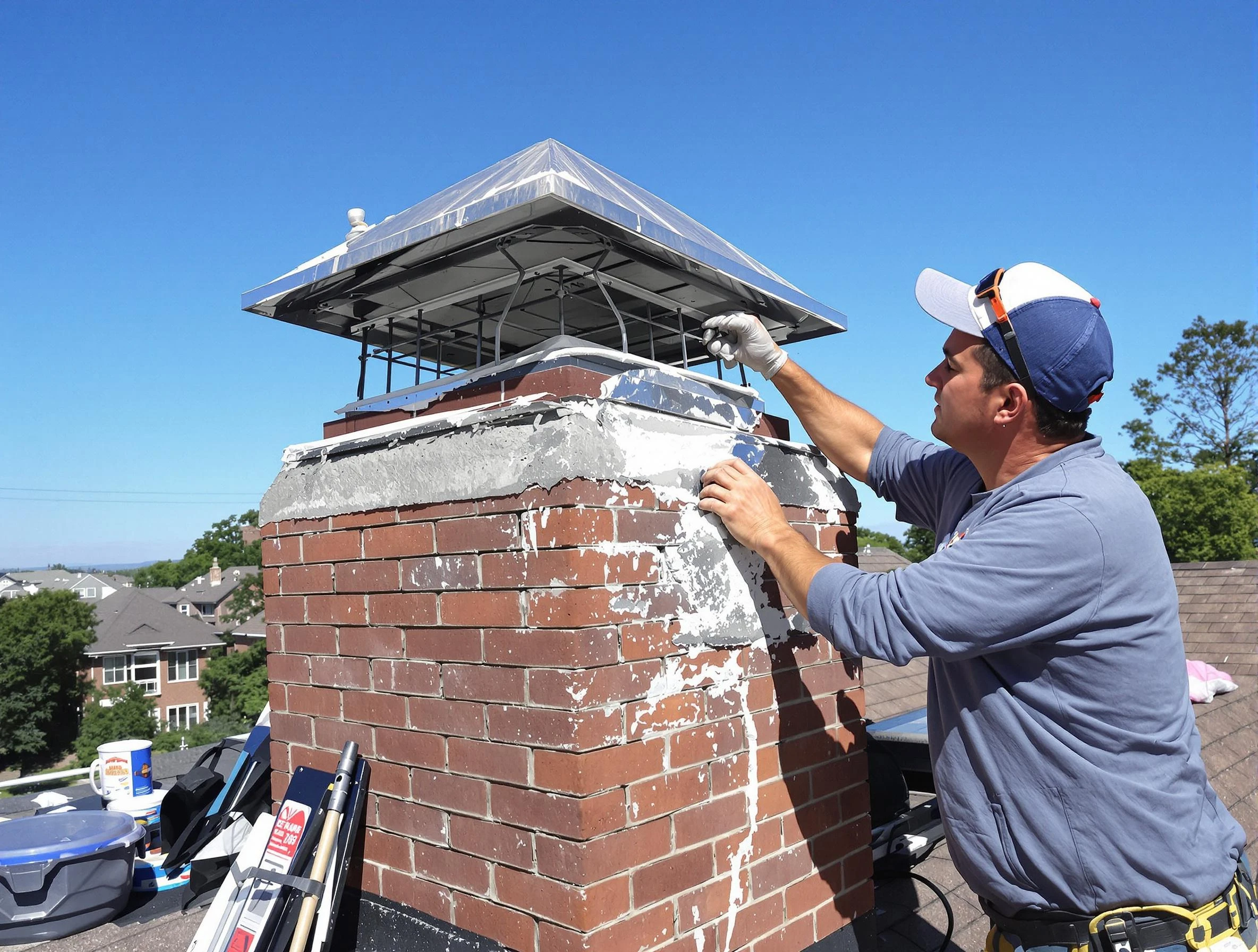 Chimney Crown Services in Choctaw, OK